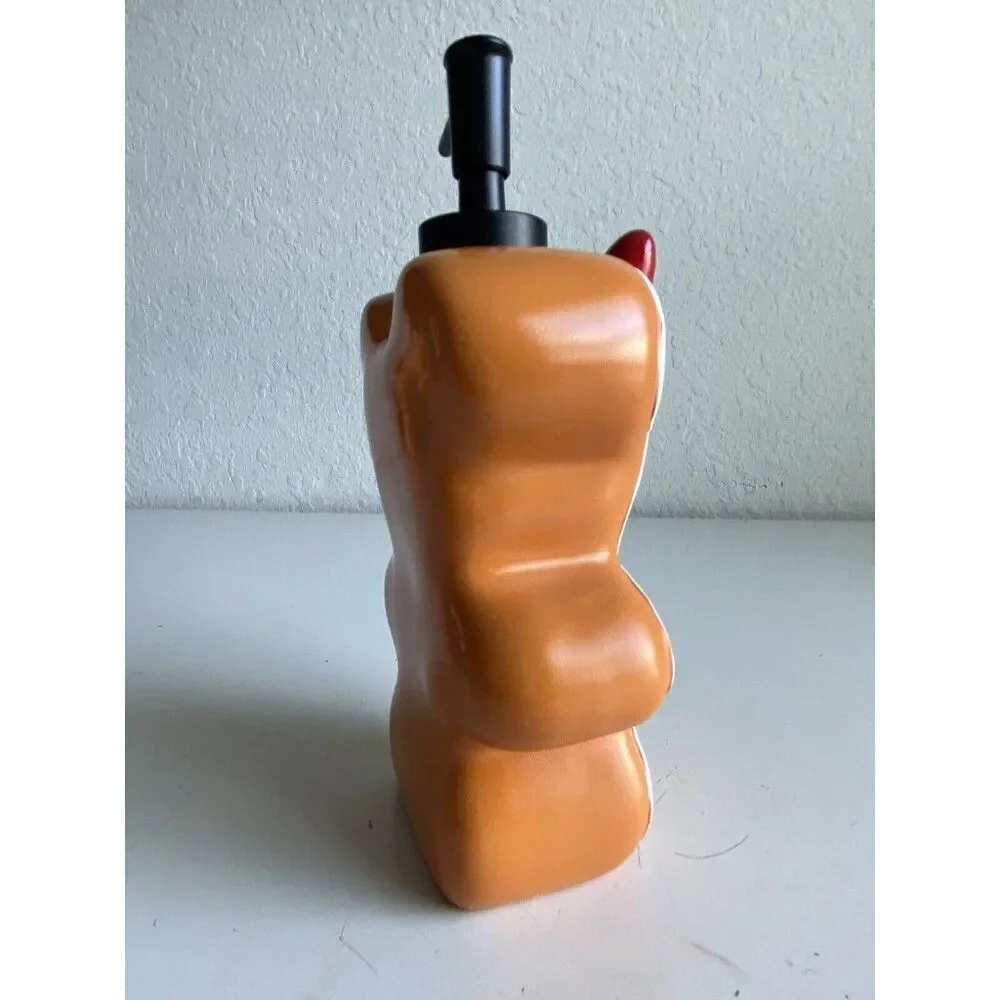 DISNEY Minnie Mouse Christmas Gingerbread Soap Lotion Dispenser With Pump‎ NEW